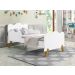 Mini Cama Nuvenzinha Branca com Proteção Lateral e Colchão
