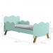 Mini Cama Nuvenzinha Verde com Proteção Lateral e Colchão