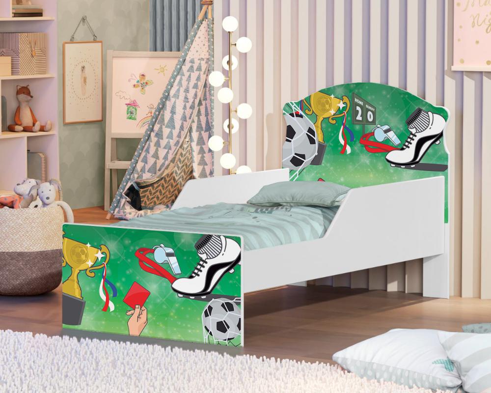 Mini Cama Partida de Futebol Com Colchão