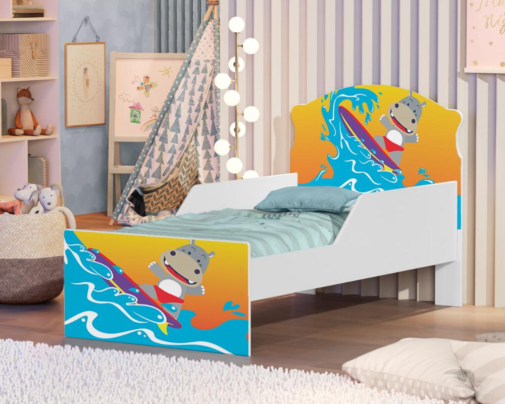 Mini Cama Surfista Com Colchão