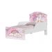 Mini Cama Unicónio Rosa Com Colchão