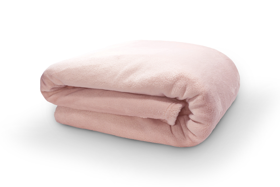 Cobertor King Velour Rosê