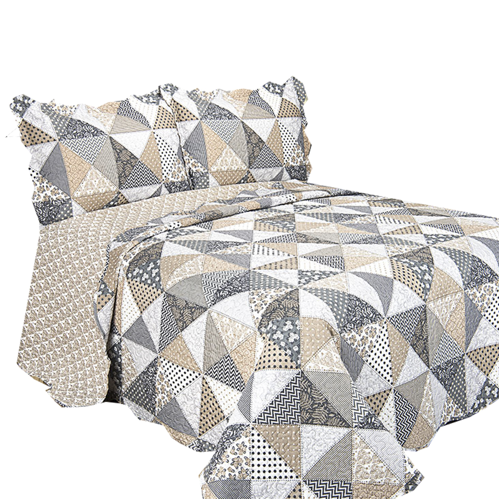 Colcha Evoluition Patchwork Casal 220x240 Cavo Camesa