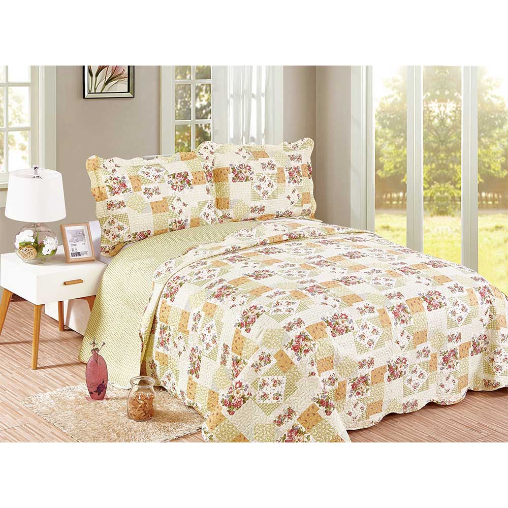 Colcha Evoluition Patchwork King 260x280 Eva Camesa