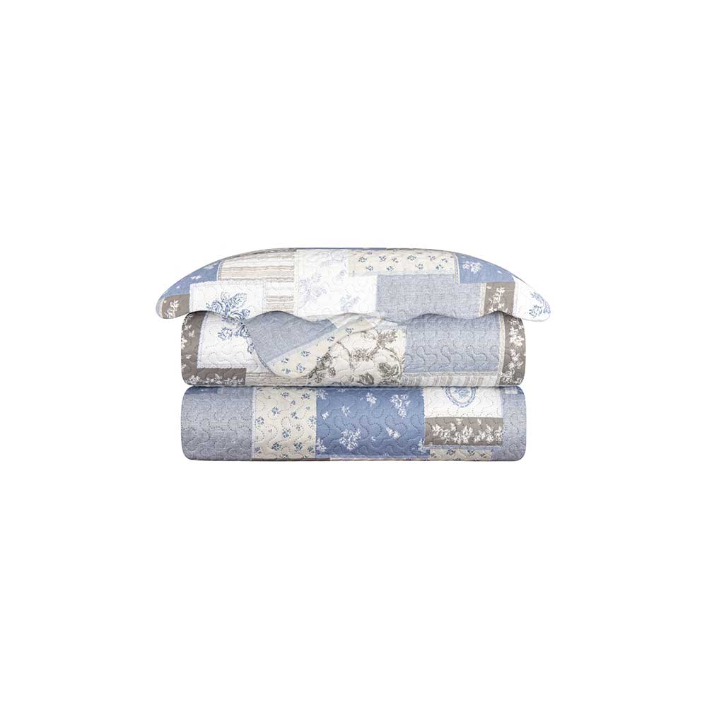 Colcha Evoluition Patchwork Queen 240x260 Novere Camesa