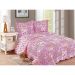 Colcha Evoluition Patchwork Solteiro King 240x180 Balan Pink Camesa