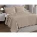 Colcha King Velvet Neo com 2 Fronhas Bege