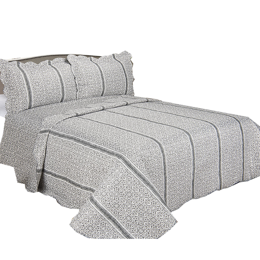 Colcha Patchwork De Microfibra Casal Gig.220x240 Mores Camesa