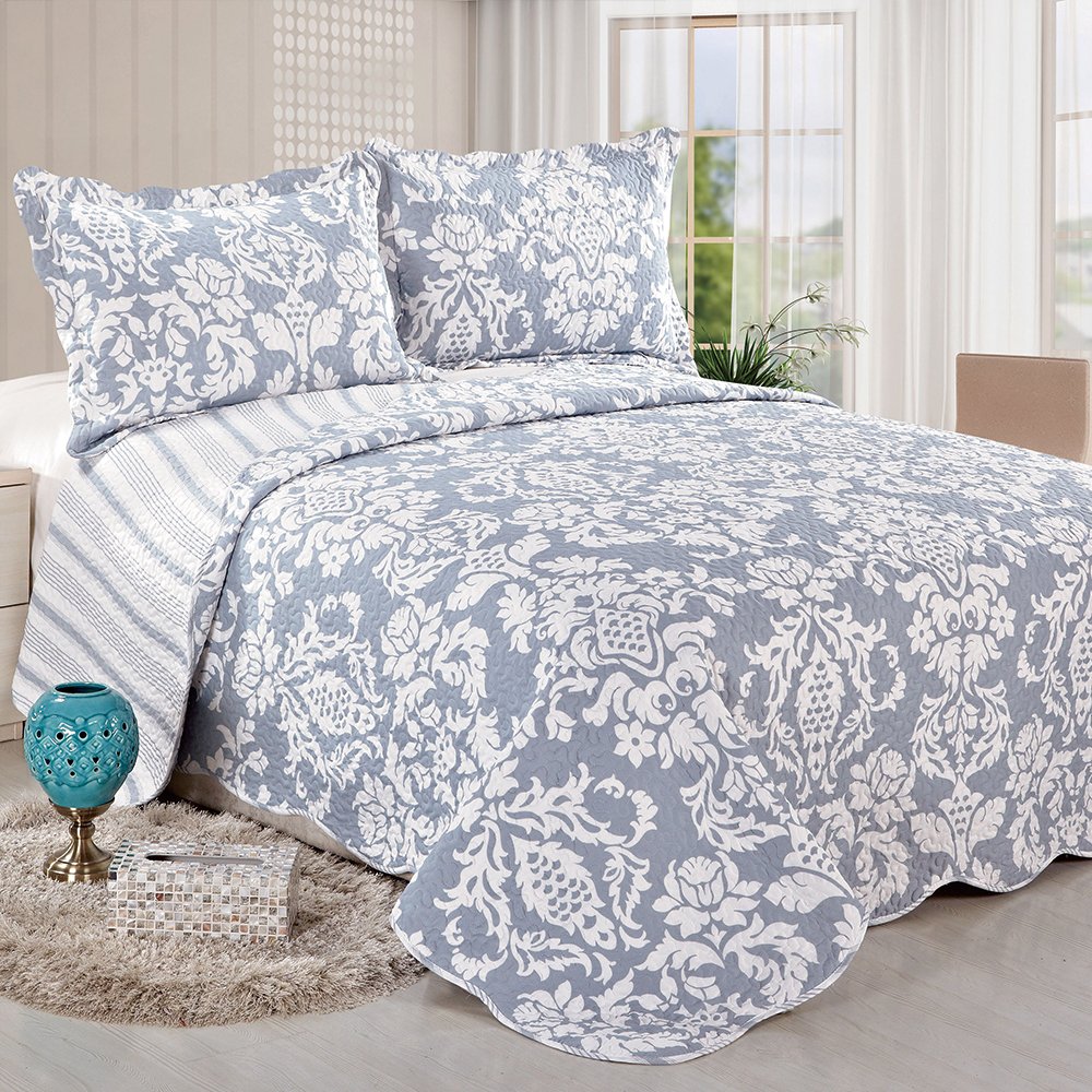 Colcha Patchwork De Microfibra King-Size 260 X 280 Shira Camesa