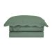 Colcha Queen Bullet com 2 Fronhas Verde