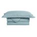 Colcha Queen Pompom com 2 Fronhas Azul
