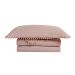 Colcha Queen Pompom com 2 Fronhas Rosê