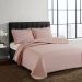 Colcha Queen Pompom com 2 Fronhas Rosê