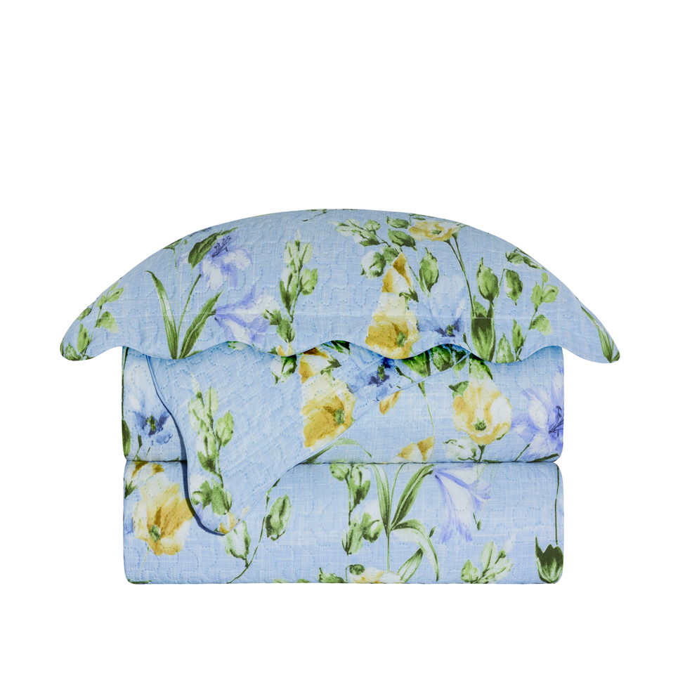Colcha Queen com 2 Porta-travesseiros Evolution Patchwork Thalia