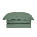 Colcha Solteiro Bullet com 1 Fronha Verde