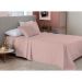 Jogo de Cama Casal Loft com 4 Peças Rosê
