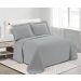 Kit Colcha Solteiro com 1 Porta Travesseiro Loft Limestone