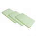 Kit Tapete De Banheiro Super Soft 60 x 40 Verde Camesa 3 peças