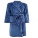 Roupão Neo Velour M Azul Marinho