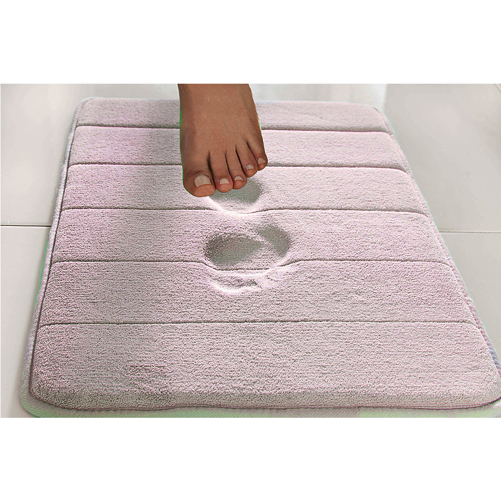 Tapete De Banheiro Super Soft 60 x 40 Lilas Camesa