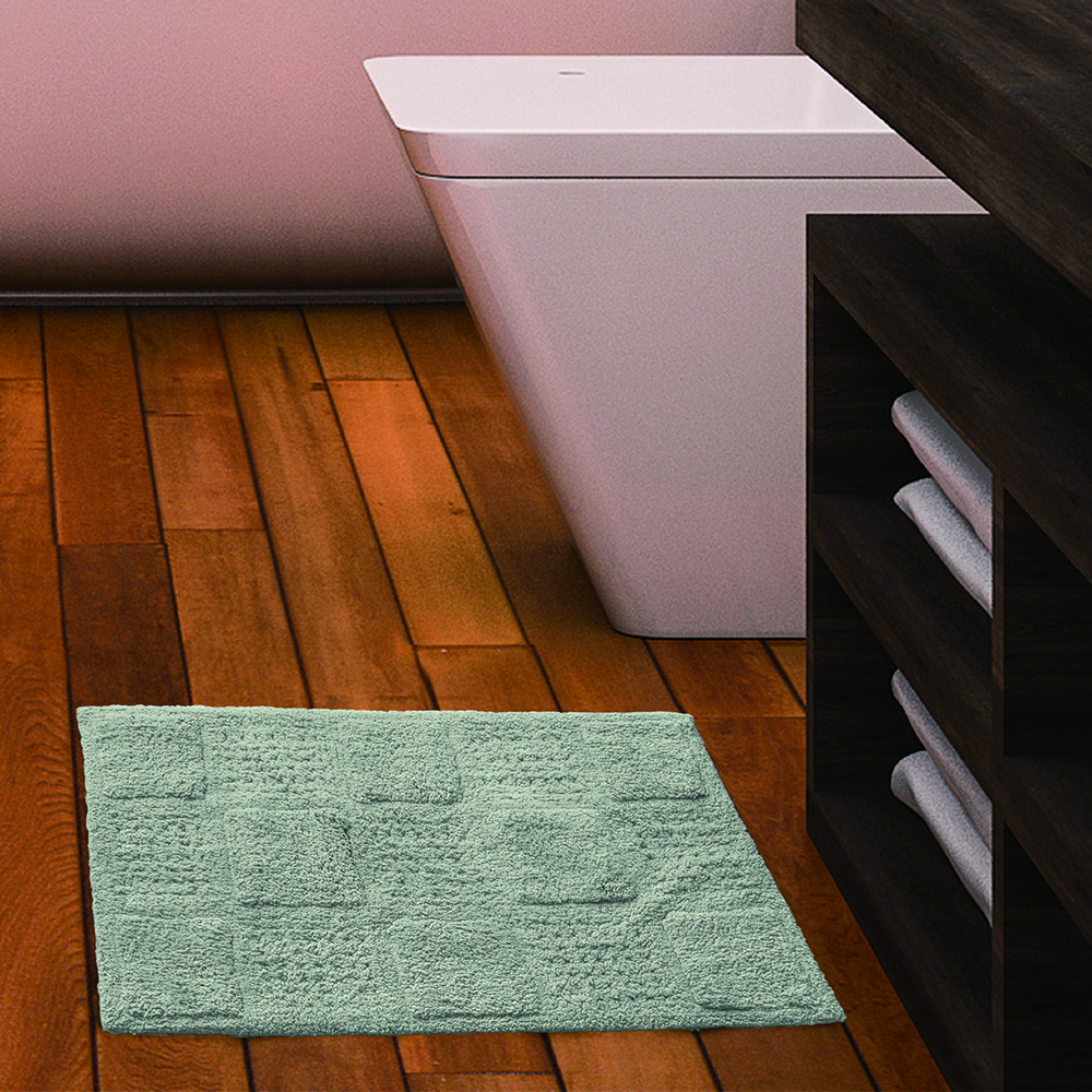 Tapete Neo Cotton Prime 60cmx40cm Verde Camesa