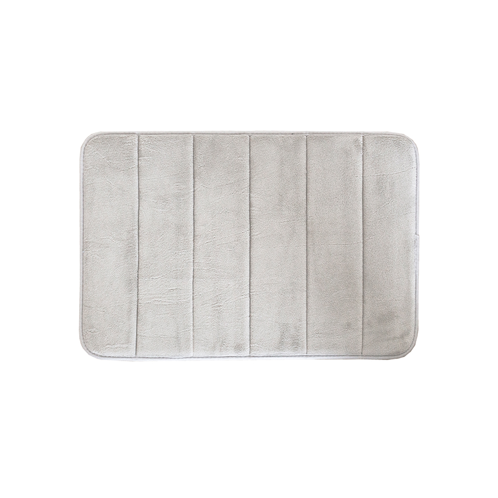 Tapete de Banheiro Super Soft I (60x40) Cinza