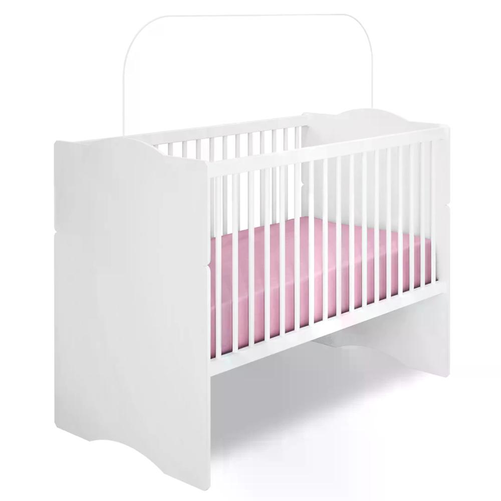 Berço Mini Cama Alegria - Branco