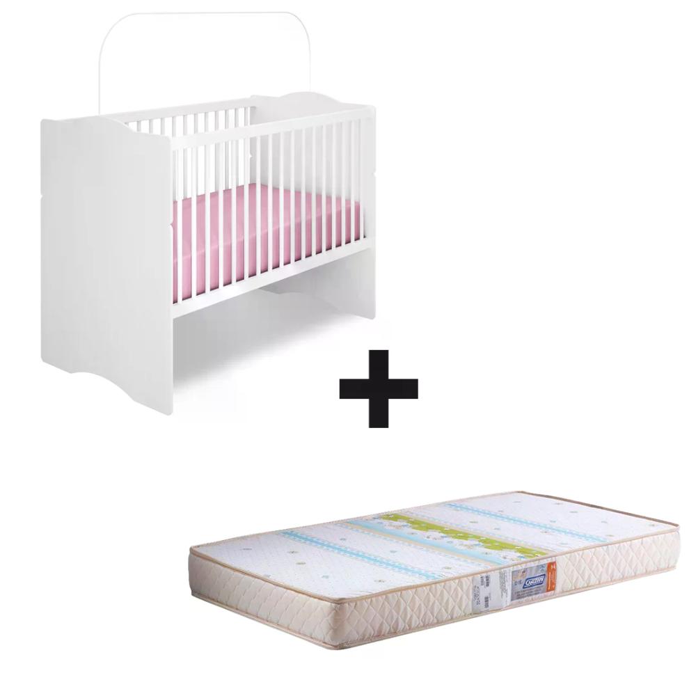 Kit Berço Americano + Colchão Espuma D18