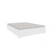 Cama Box Casal Grécia Neve/Branco