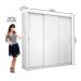 Guarda Roupa Roupeiro Clarice 3 Portas de Correr 4 Gavetas Carioca Branco