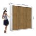 Guarda Roupa Roupeiro Clarice 3 Portas de Correr 4 Gavetas Carioca Branco Cinamomo