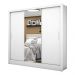 Guarda Roupa Roupeiro Santiago Plus 3 Portas de Correr com Espelho Central 3 Gavetas Carioca Branco