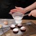  Peneiras Inox para Cozinha - Conjunto 3 Unidades - Coador Barman - Polvilhado Confeitaria - Escorredor  