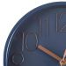 Relógio Moderno Azul 23cm - Decoração Sala , Cozinha e Quarto 