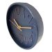  Relógio Moderno Azul 23cm - Decoração Sala , Cozinha e Quarto 
