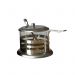 Açucareiro de vidro inox tampa colher cozinha gourmet café chá com tampa e colher 