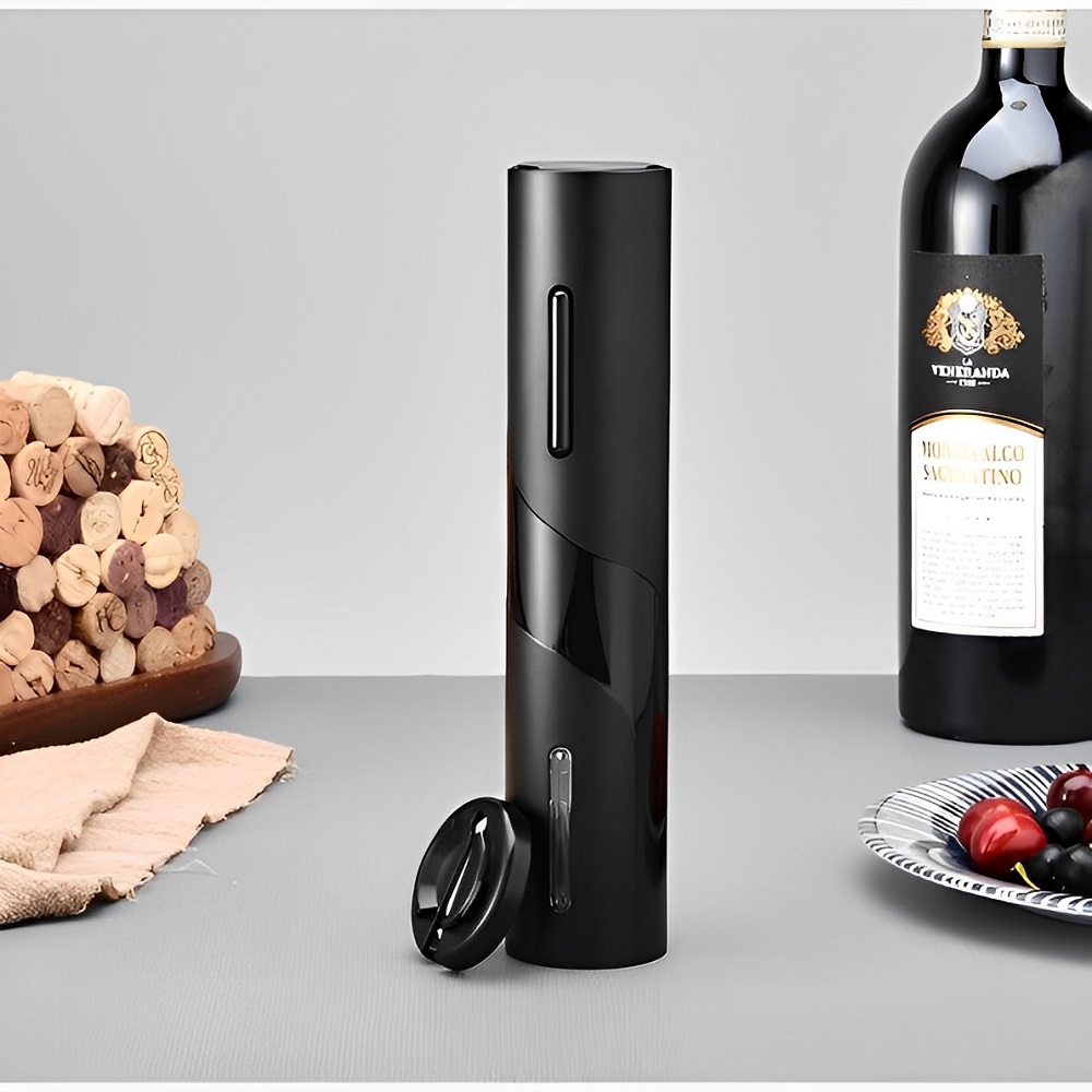Abridor de Garrafas de Vinho Automatico, Saca Rolhas a Pilha  