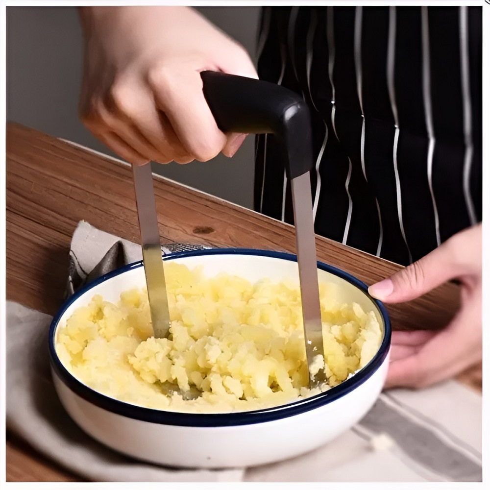 Amassador Manual de Batatas, Legumes, Frutas, Pure e Escondidinho 
