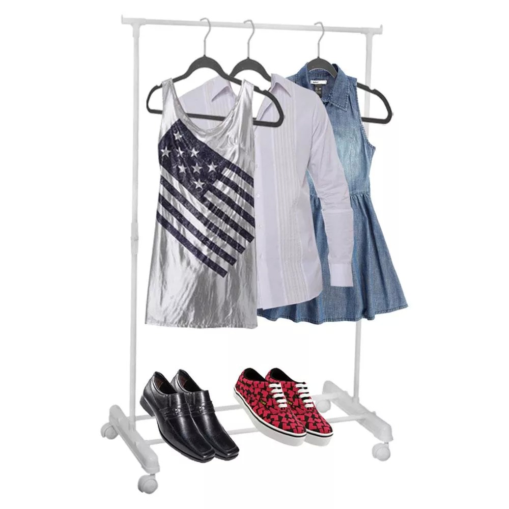 Arara de Roupas com Rodinhas - Lojas Carisma