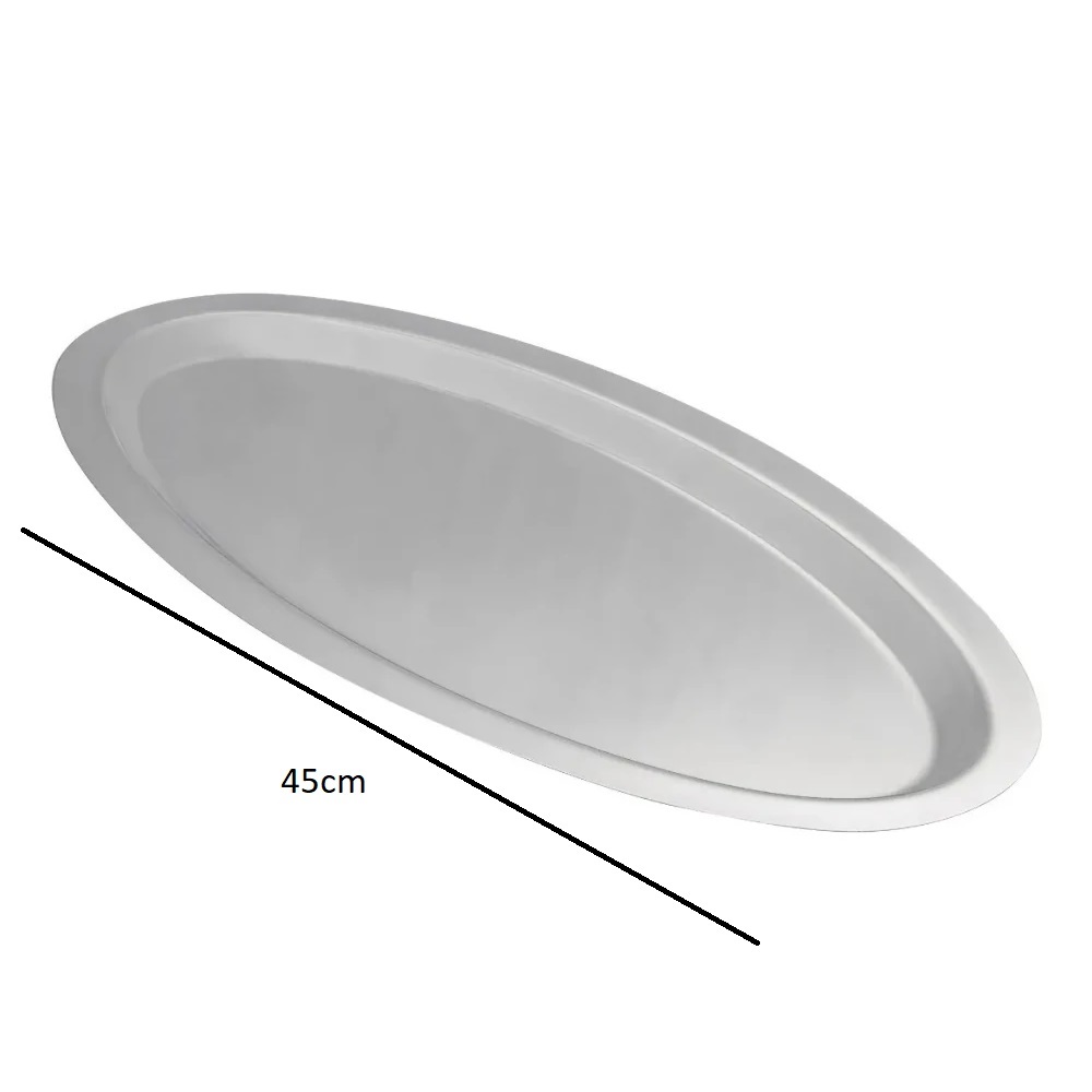 Bandeja Inox para Peixe, Porções, Peixe Assado, Restaurante 