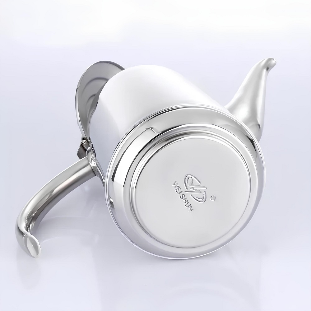 Bule p/ Fogão de Indução em Inox - Ideal p/ Chá/Café 1,5Lts 