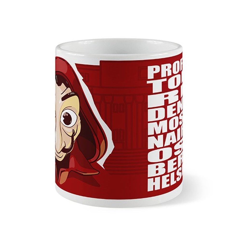 Caneca La Casa de Papel - Ceramica 320ml 