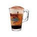 Caneca Vidro 230 mL - Jogo 3 Peças Café, Cappuccino, Café, Leite 