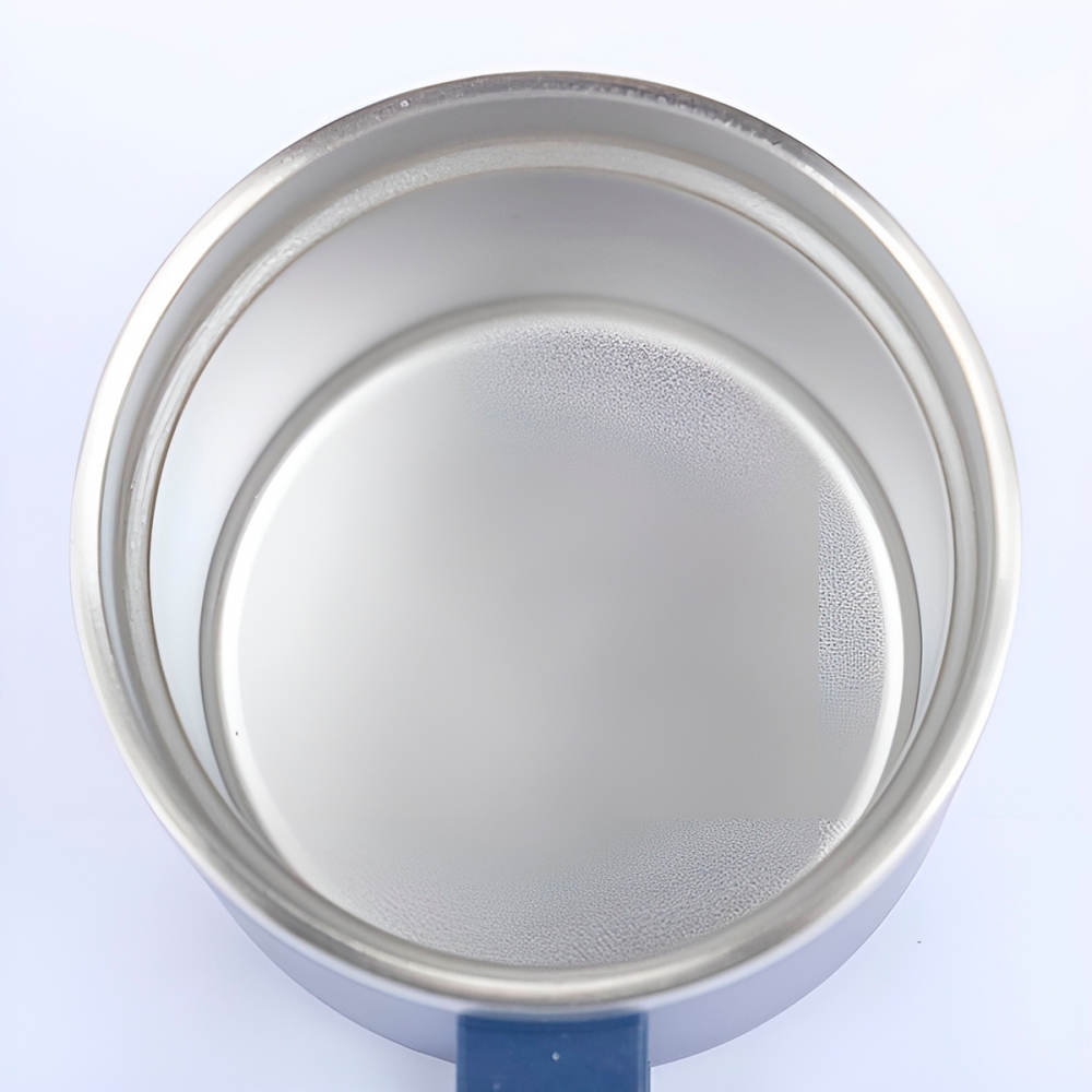 CanecaTérmica Aço Inox 360ml - Copo Térmico Preto P/ Cerveja e Café 