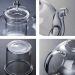 Chaleira de Vidro 600ml com Infusor de Vidro  