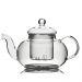 Chaleira de Vidro 600ml com Infusor de Vidro  
