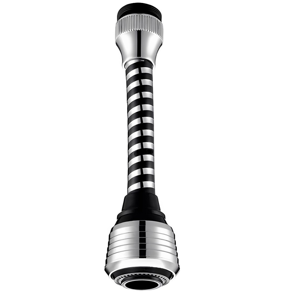 Chuveirinho / Bico Arejador para Torneira Longo Com Filtro Cromado 15cm 