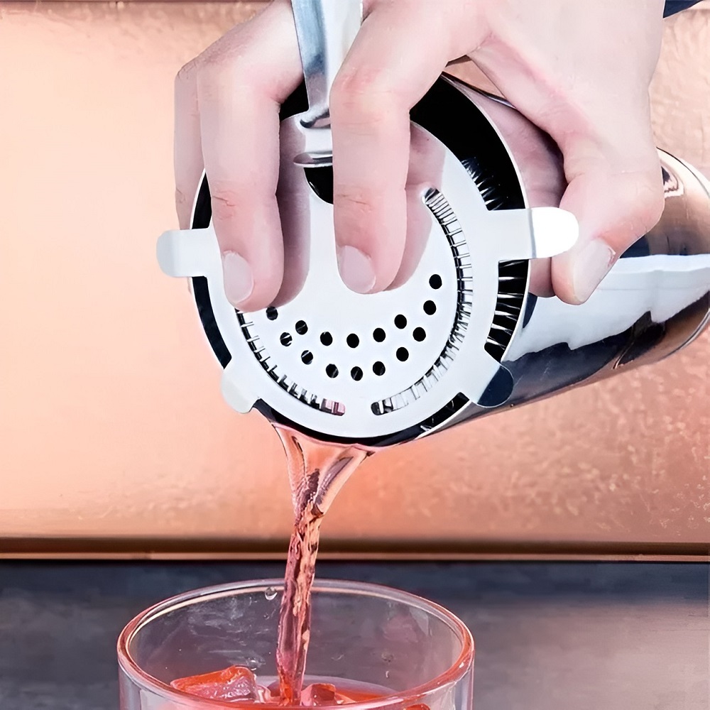 Coador De Coquetel Drinks Strainer 4 Apoios - Bar 