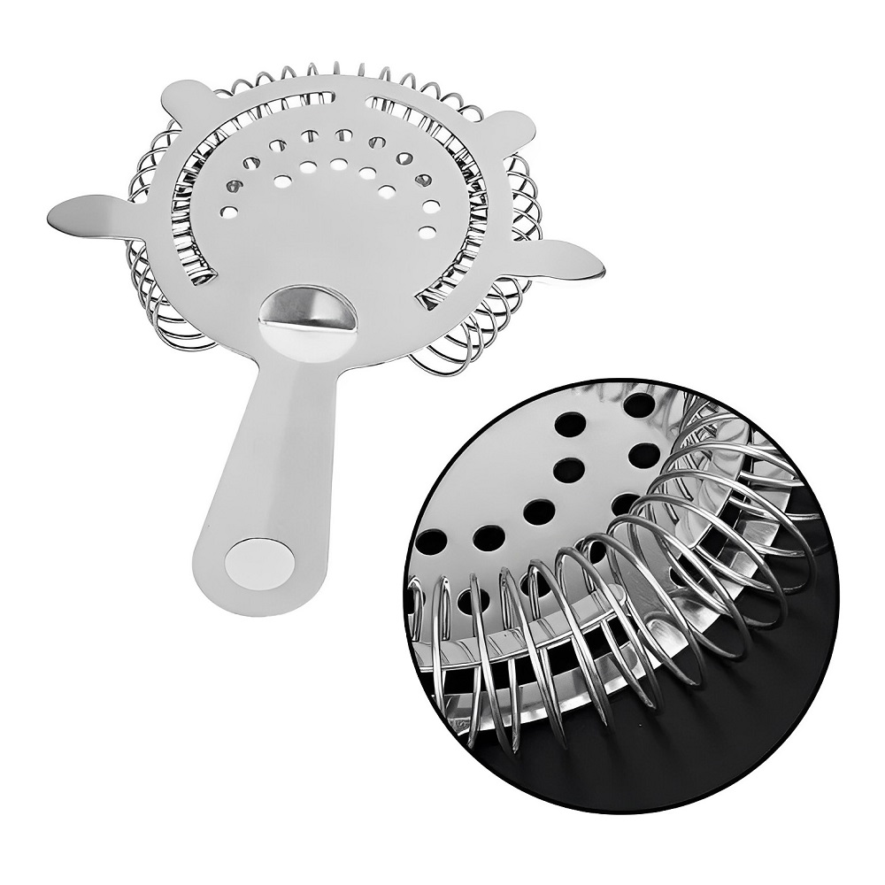 Coador De Coquetel Drinks Strainer 4 Apoios - Bar 