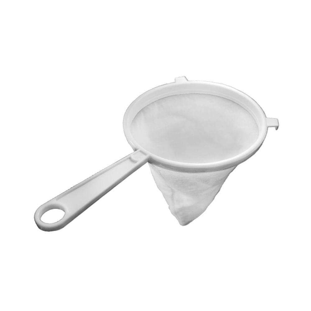 Coador de Pano Grande 16cm Café Chá Óleo 